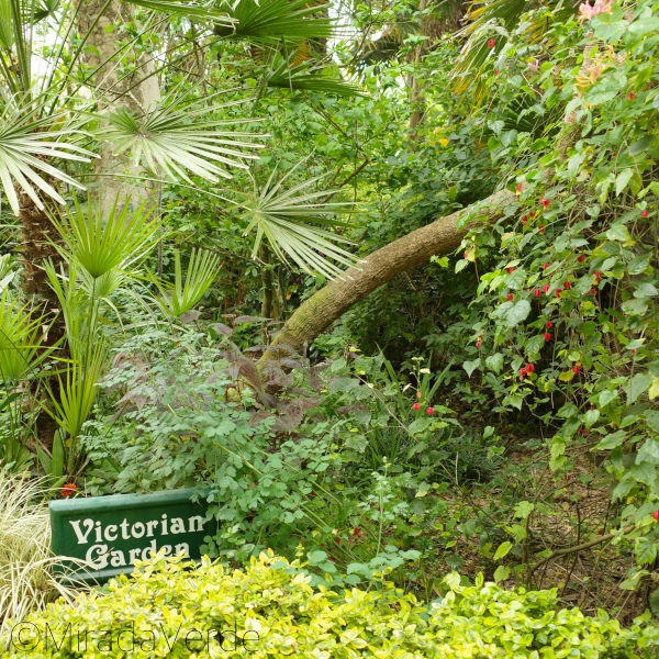 Victorian Garden. Abbotsbury Subtropical Gardens.