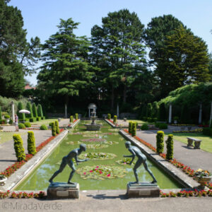 Compton Acres Gardens. Poole, England. Italian Garden.