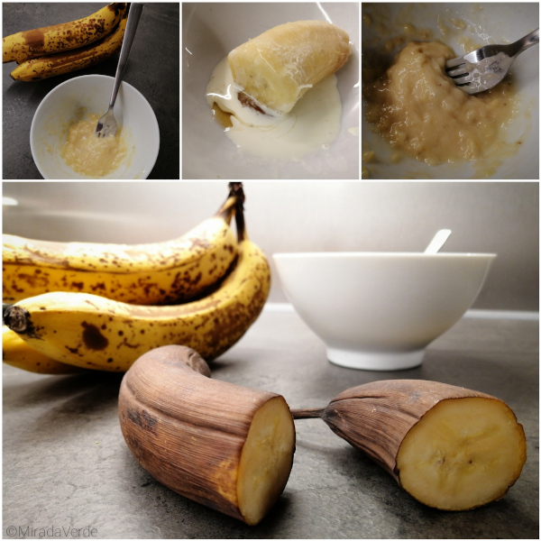 DIY Bananenmaske