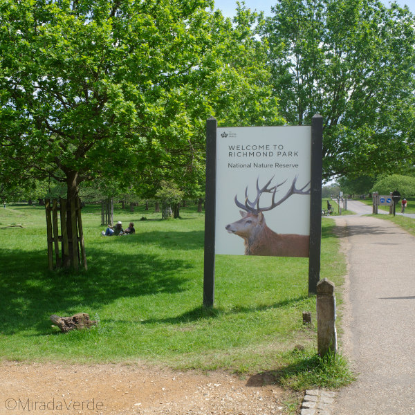 Entrance Richmond Park