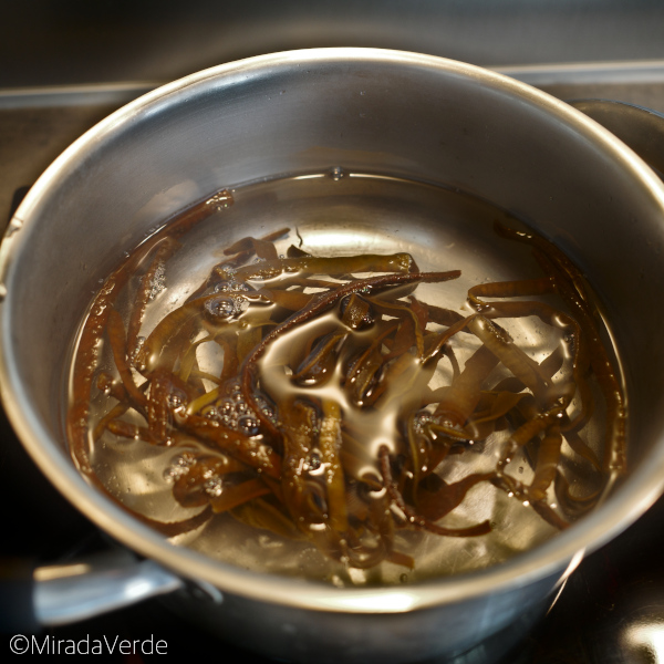 Meeresspaghetti kochen