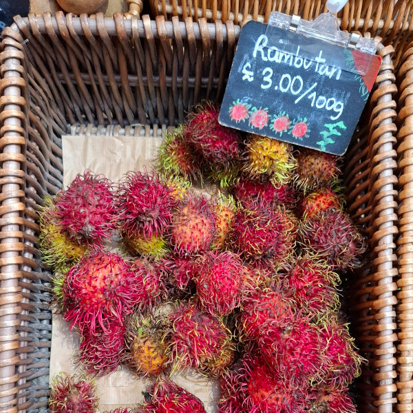 Exotische Früchte vom Borough Market