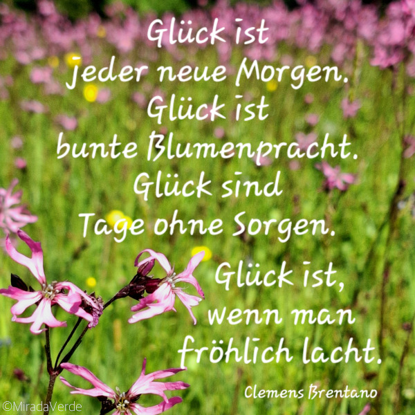 glück ist ...