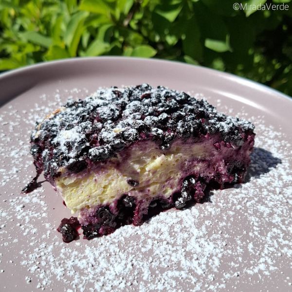 Topfenauflauf mit Wilden Heidelbeeren
