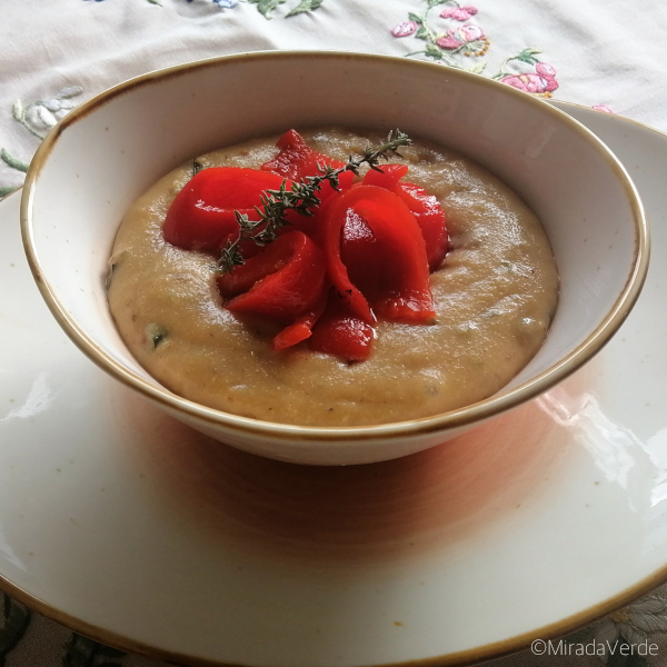 Steinpilzpolenta