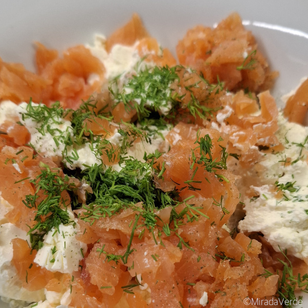 Frischkäse Räucherlachs Aufstrich