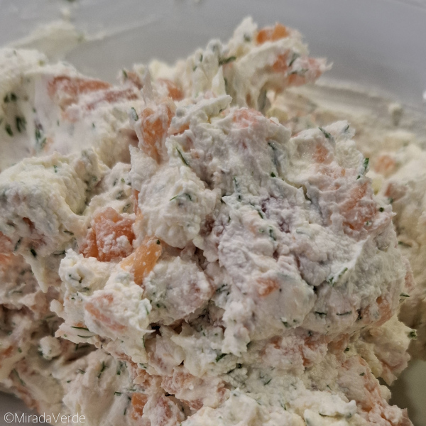 Frischkäse Räucherlachs Aufstrich