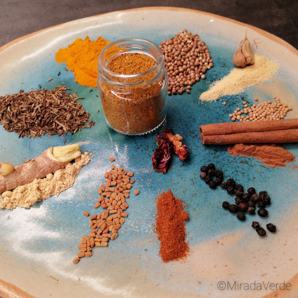 Currymischung Gewürze einzeln
