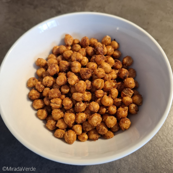 Snack-Kichererbsen geröstet Airfryer