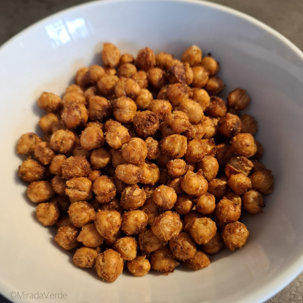 Snack-Kichererbsen geröstet Airfryer
