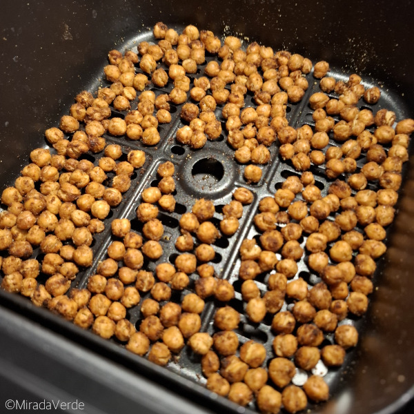 Snack-Kichererbsen geröstet Airfryer