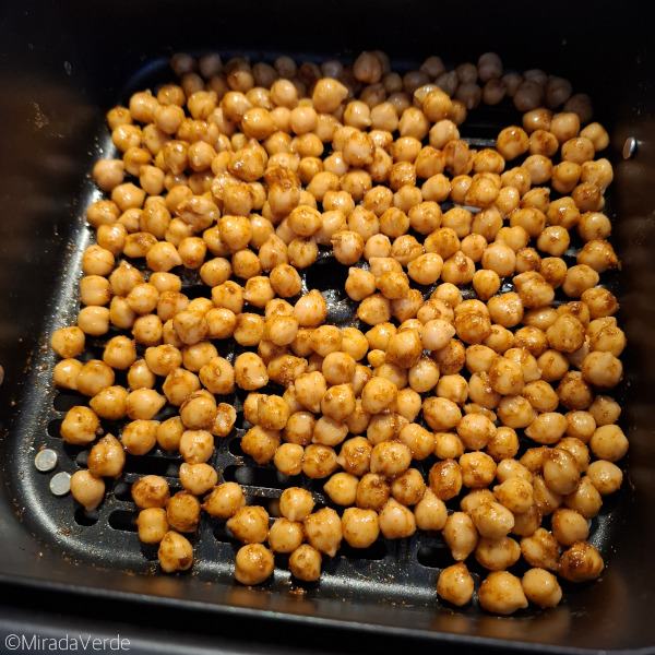 Snack-Kichererbsen rösten Airfryer