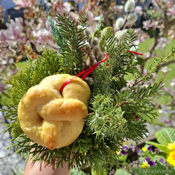 Palmbreze auf Palmbuschen