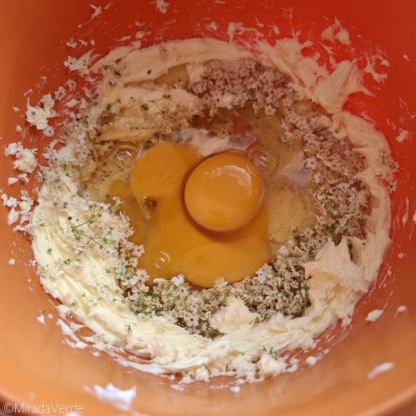 Holunderblütenmuffin Teig