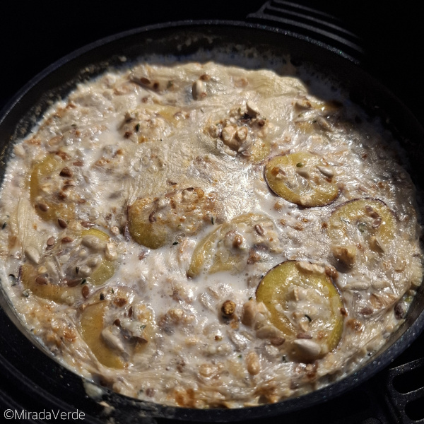 Warmes Zwetschkenfrühstück (airfried)